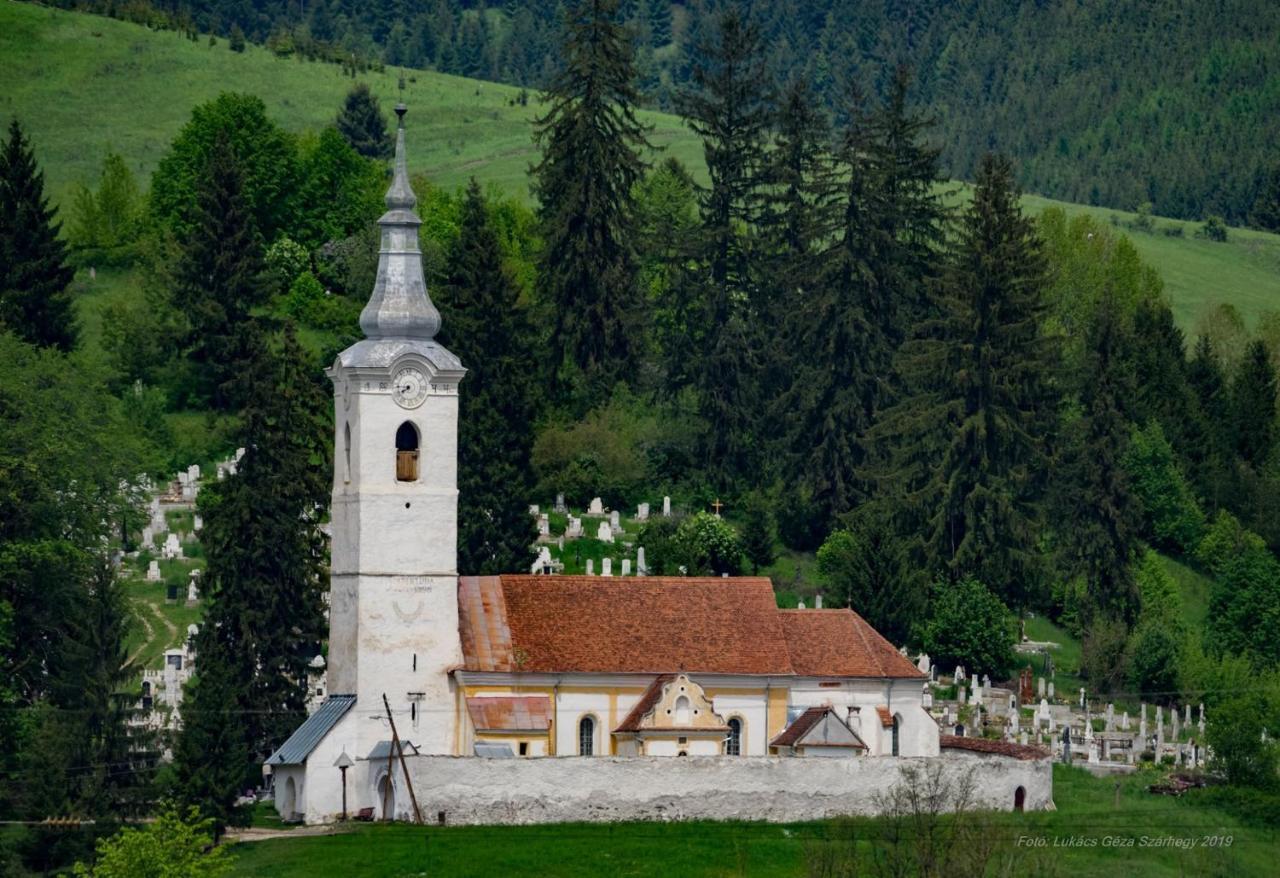 Hotel Csergo Ildiko Vendeghaz Lăzarea Exterior foto